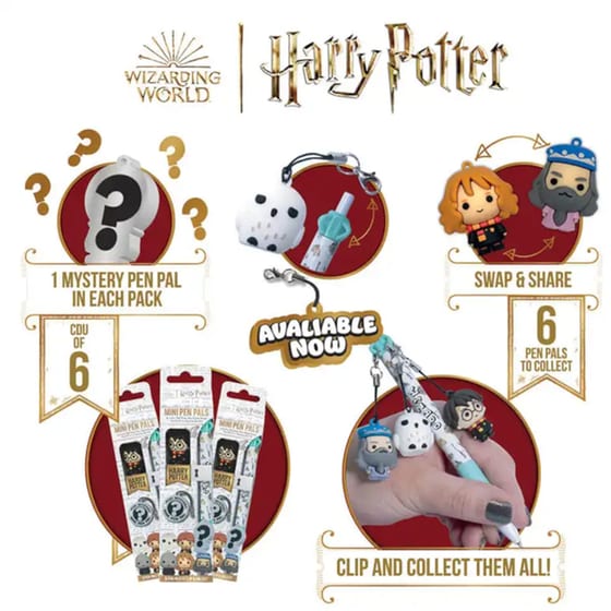 Στυλό Blue Sky Studios Harry Potter Mistery Mini Pen Pals - 2 Figures image 9