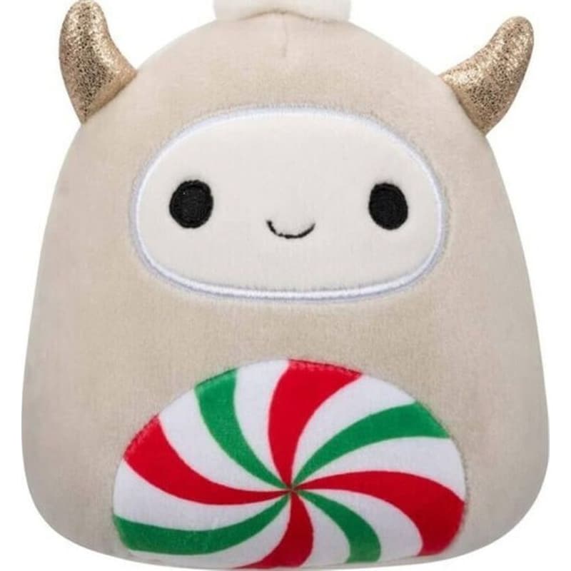 Λούτρινο Squishmallow Xmas Άσπρο Γιέτι Wave 2B 19εκ