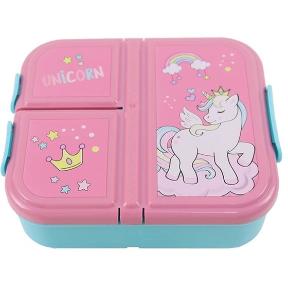 Φαγητοδοχείο Gim 3 Θέσεων Unicorn 800ml image 0