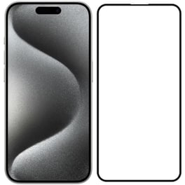 Προστατευτικό οθόνης Apple iPhone 15 Pro Max - Powertech Tempered Glass 5D Full Glue