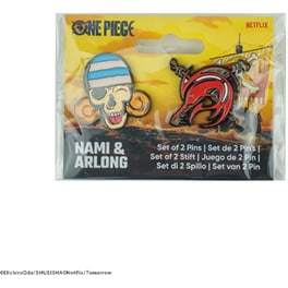 Σετ 2 Καρφίτσες Cinereplicas One Piece - Nami & Arlong