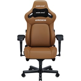 Καρέκλα Gaming Anda Seat Kaiser 4 XL από Δερματίνη - Καφέ