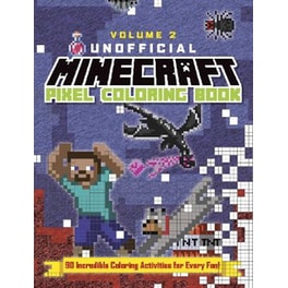 The Unofficial Minecraft Pixel Coloring Book, Vol. 2