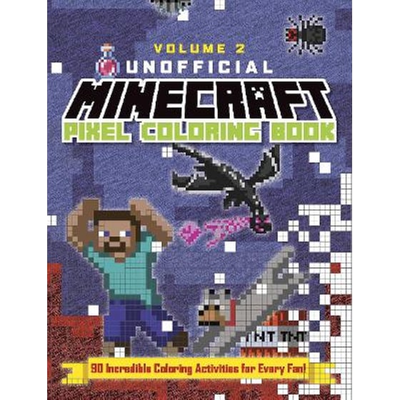 The Unofficial Minecraft Pixel Coloring Book, Vol. 2 image 0