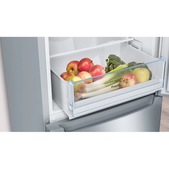 PITSOS PKNB36NLE0 Full No Frost 305 Lt Metal Look Ψυγειοκαταψύκτης image 5