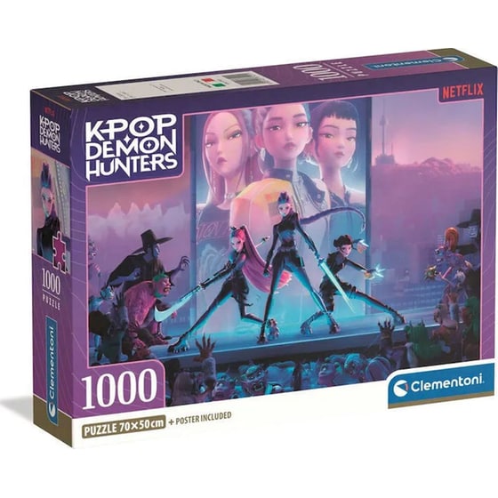 Παζλ Clementoni K-Pop Demon Hunters (1000 Κομμάτια) image 0