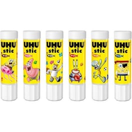 Κόλλα Uhu Stick Sponge Bob 21g  (2 Τεμάχια)