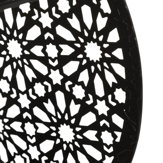 Πορτατίφ Spitishop Μεταλλικό Φ22x10.5 cm - Μαύρο image 1