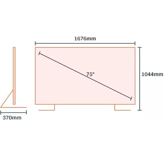 Hisense QLED 75" 4K Smart Τηλεόραση 75E7NQ image 2