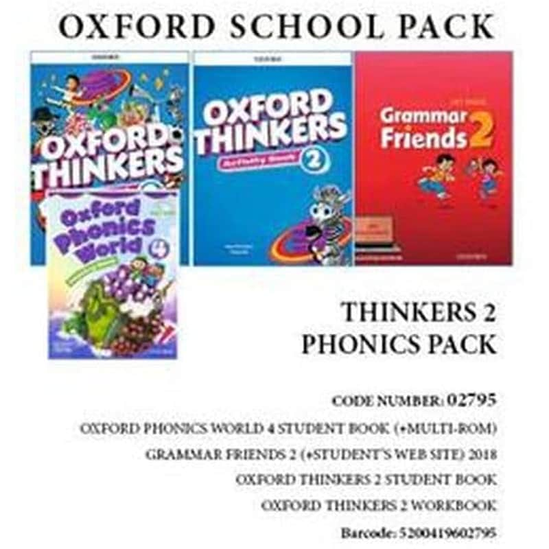 Thinkers 2 Phonics Pack - 02795