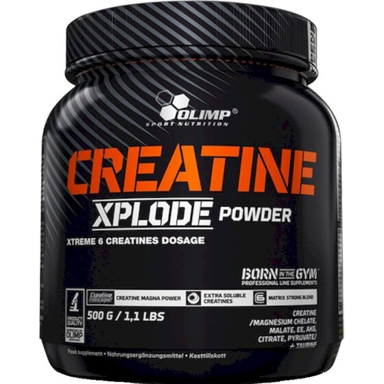 Olimp Creatine Xplode Powder Πορτοκάλι - 500gr image 0