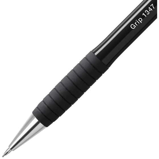 Μηχανικό Μολύβι Faber Castell με Γόμα Grip 1347 0.7 mm Μαύρο image 1
