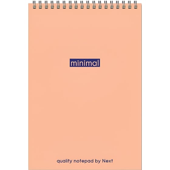 Μπλοκ Σπιράλ NEXT Α4 2 Θεμάτων Ροζ (1 Τεμάχιο) image 0