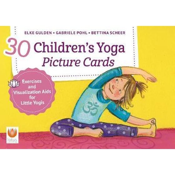 30 Children's Yoga Picture Cards image 0