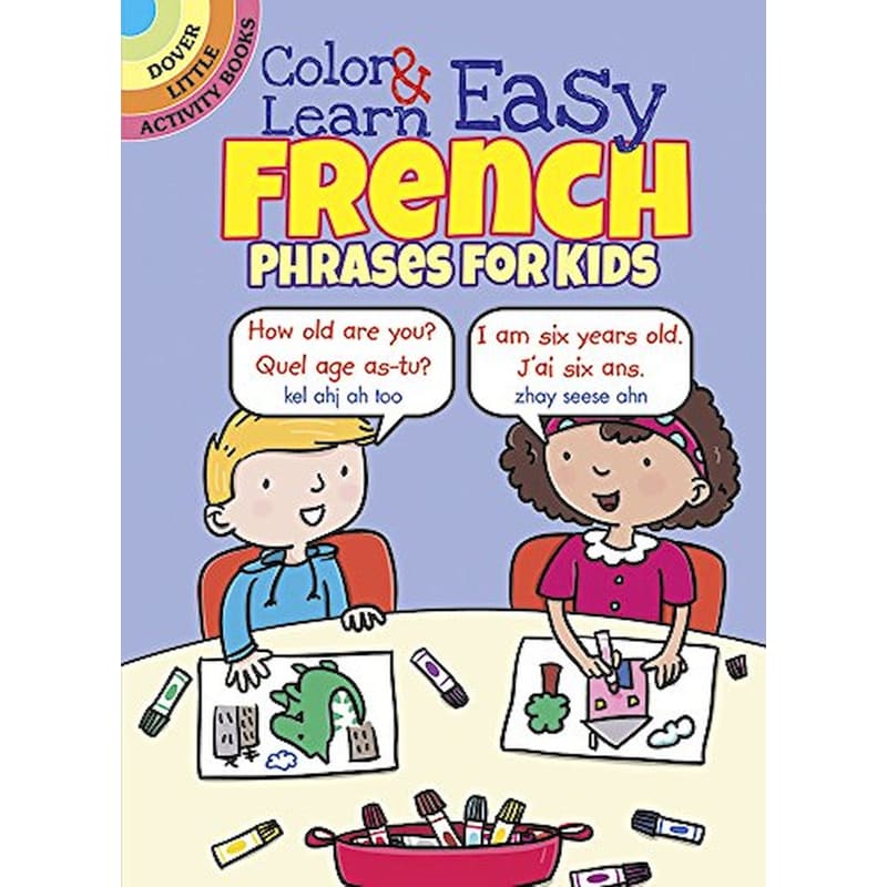Color Learn Easy French Phrases for Kids