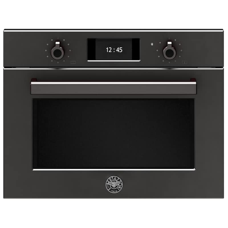 BERTAZZONI BERTAZZONI F457PROMWTN με Grill 38 Lt Μαύρο Εντοιχιζόμενος Φούρνος Μικροκυμάτων