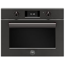 BERTAZZONI F457PROMWTN με Grill 38 Lt Μαύρο Εντοιχιζόμενος Φούρνος Μικροκυμάτων