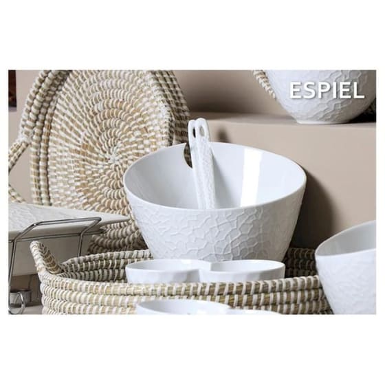 Δίσκος Διακόσμησης Espiel Kag140 Ψάθινο 40x40x6 cm - Μπεζ image 2