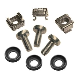 Powertech Σετ Βίδες Με Παξιμάδια Netw-0011 Για Κολώνα Rack, M6*16, 20τμχ