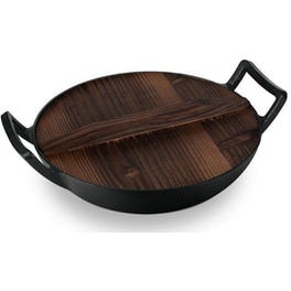 Αντικολλητικό Τηγάνι WOK BERLINGER HAUS LP-BH-190 30 cm Μαύρο