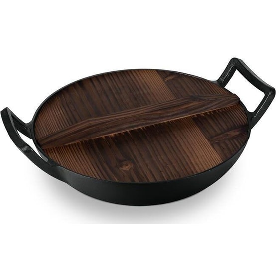 Αντικολλητικό Τηγάνι WOK BERLINGER HAUS LP-BH-190 30 cm Μαύρο image 0