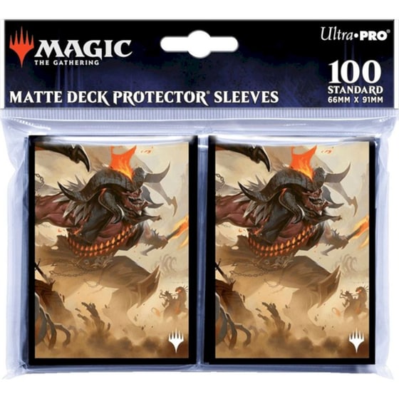 Ultra Pro Card Sleeves Standard Size - Outlaws Of Thunder Junction Rakdos, The Muscle(100 Sleeves) image 1