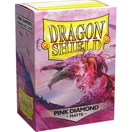 Dragon Shield Standard Matte Sleeves Pink Diamond 100 Τμχ