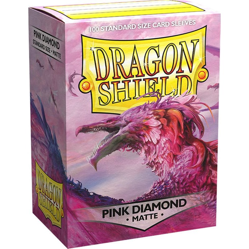 Dragon Shield Standard Matte Sleeves Pink Diamond 100 Τμχ