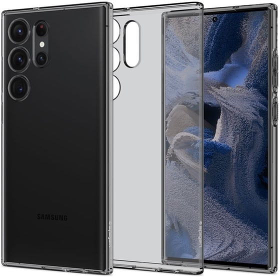 Θήκη Samsung Galaxy S23 Ultra - Spigen Liquid Crystal - Space Crystal image 3