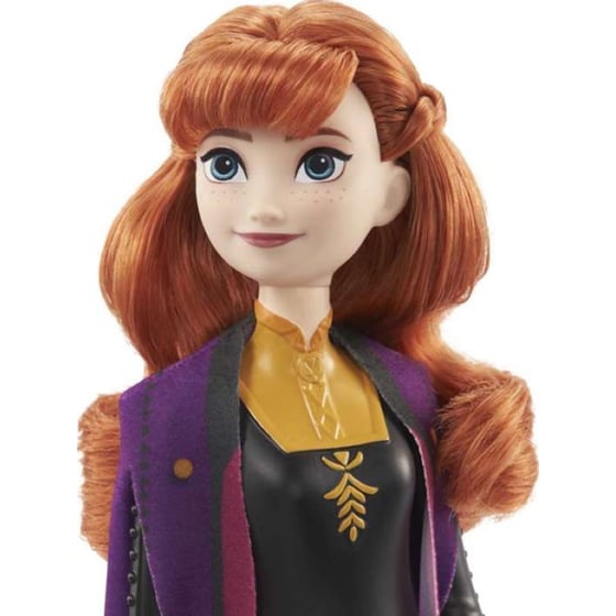 Κούκλα Mattel Disney Frozen Anna (HLW50) image 2