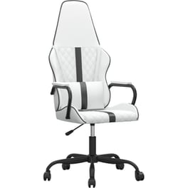 Καρέκλα Gaming VIDAXL 3143796 από Τεχνητό Δέρμα - Λευκό / Μαύρο
