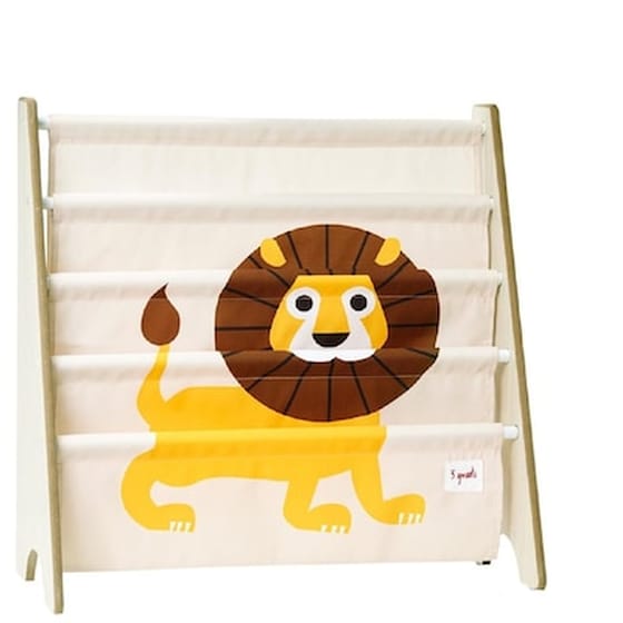 3 Sprouts Book Rack- Παιδικός Οργανωτής Βιβλίων Lion 0317-irklio image 0
