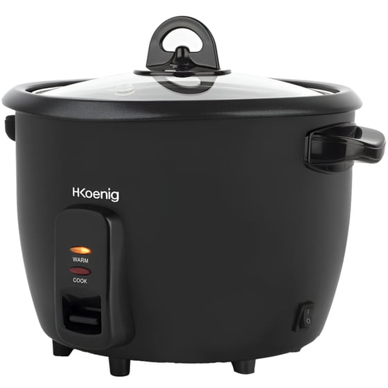 H.KOENIG ORYZA8 700 W 1.8 L Μαύρο Βραστήρας Ρυζιού image 1