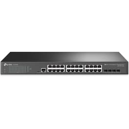TP-Link TL-SG3428 Network Switch Managed JetStream L2+ Gigabit Ethernet (1000 Mbps) 24-Port 1U