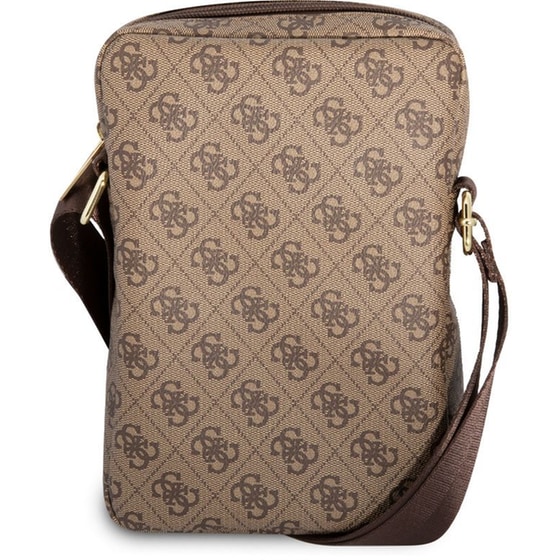 Θήκη Tablet Universal 10″ - Guess 4G Big metal logo Lether - Brown image 1