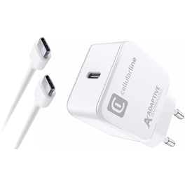 Φορτιστής πρίζας Cellular Line USB-C 15W Λευκό