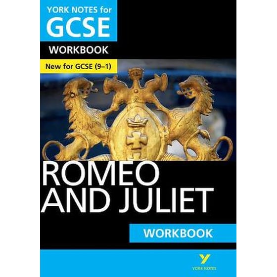 Romeo and Juliet: York Notes for GCSE Workbook the ideal way to catch up, test your knowledge and feel ready for and 2023 and 2024 exams and assessments image 0