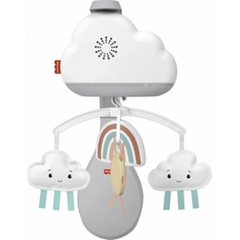 Fisher Price Περιστρεφόμενο Μόμπιλε Κούνιας με Ουράνιο Τόξο,Μουσική & Αισθητήρα Ανίχνευσης Κλάματος