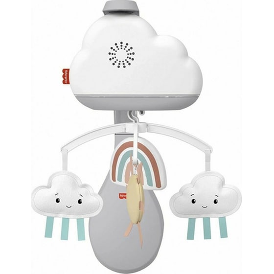 Fisher Price Περιστρεφόμενο Μόμπιλε Κούνιας με Ουράνιο Τόξο,Μουσική & Αισθητήρα Ανίχνευσης Κλάματος image 0