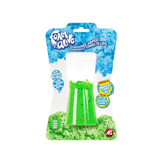 Δημιουργικό Παιχνίδι As Company Foam Alive Μονή Συσκευασία 50Gr image 1