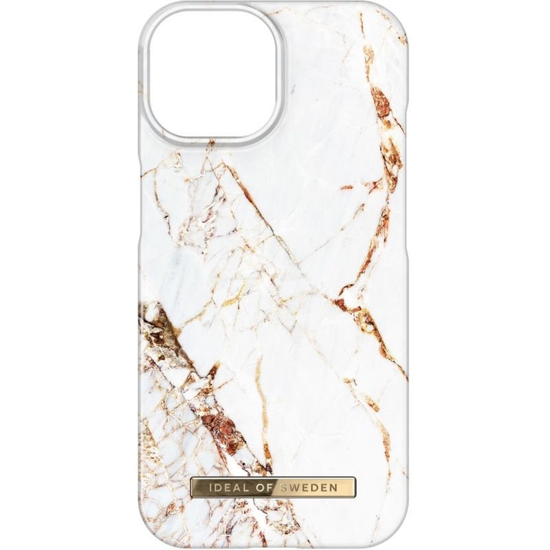 IDEAL OF SWEDEN Θήκη Apple iPhone 15 -iDeal of Sweden Fashion με MagSafe - Carrara Gold