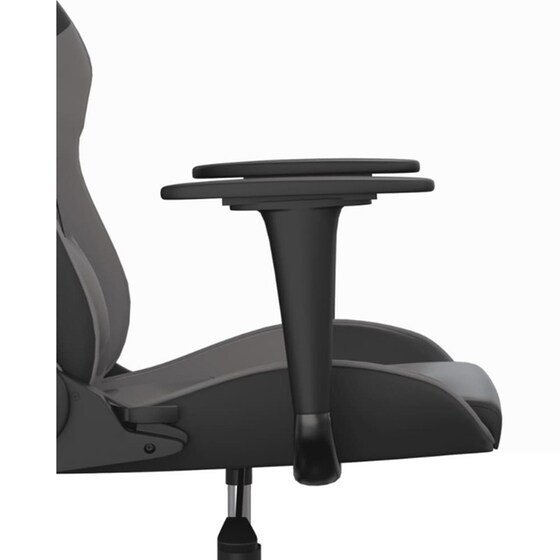 Καρέκλα Gaming VIDAXL 345403 με Ρυθμιζόμενα Μπράτσα από Τεχνητό Δέρμα - Μαύρο image 8