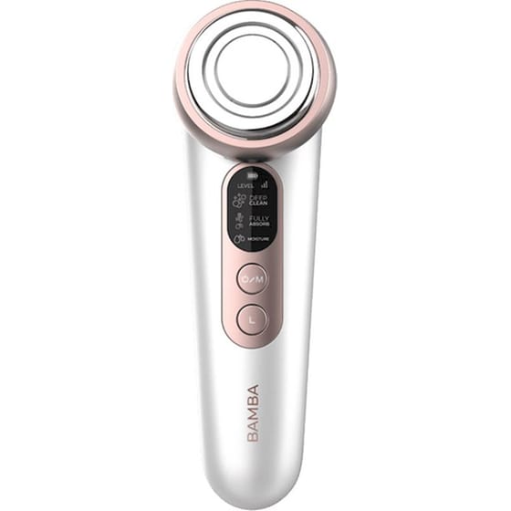 Συσκευή Θερμικού Μασάζ Προσώπου Cecotec Bamba Facecare Lightsonic CEC-04450 Φωτοθεραπείας EMS με Θερμότητα - Λευκό image 0