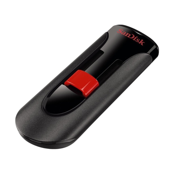 USB stick SanDisk Cruzer Glide 64GB USB 2.0 Μαύρο image 1