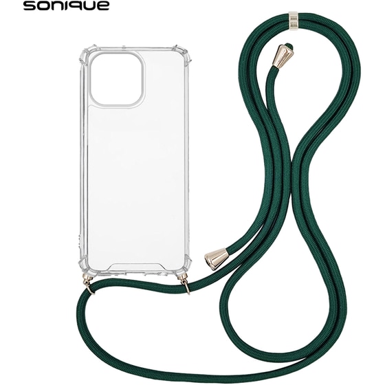 Θήκη Apple iPhone 14 Pro Max - Sonique Armor Clear - Πράσινο Σκούρο image 0