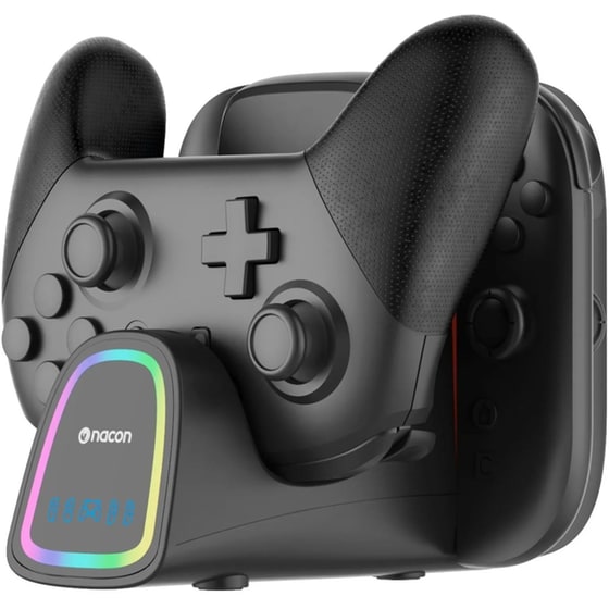Nacon Σταθμός φόρτισης  - Pro & Joy-Con Charging Station για Nintendo Switch 2 - Μαύρο image 2