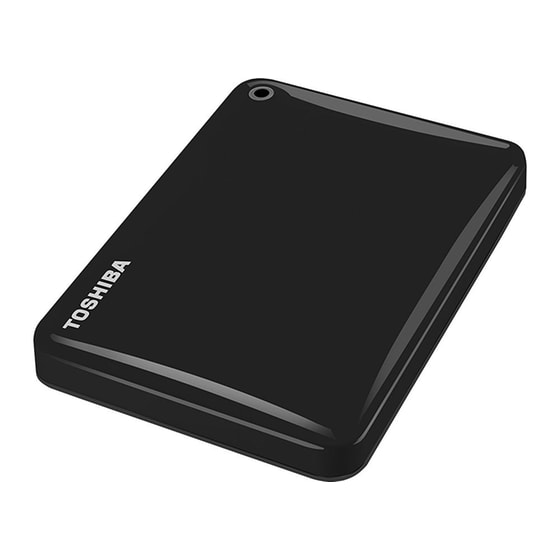 Εξωτερικός σκληρός δίσκος Toshiba Canvio Connect II 500GB 2.5" USB 3.0 Μαύρο image 2