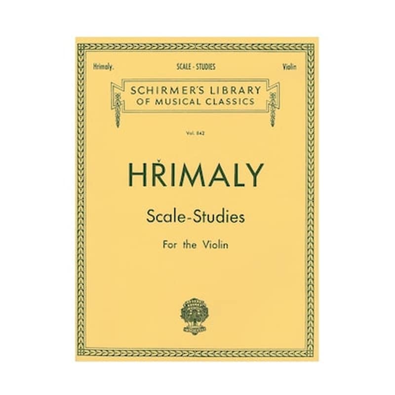 G. SCHIRMER Hrimaly - Scale-studies For The Violin