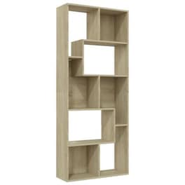 Βιβλιοθήκη VidaXL από Μοριοσανίδα 67x24x161 cm - Μπεζ