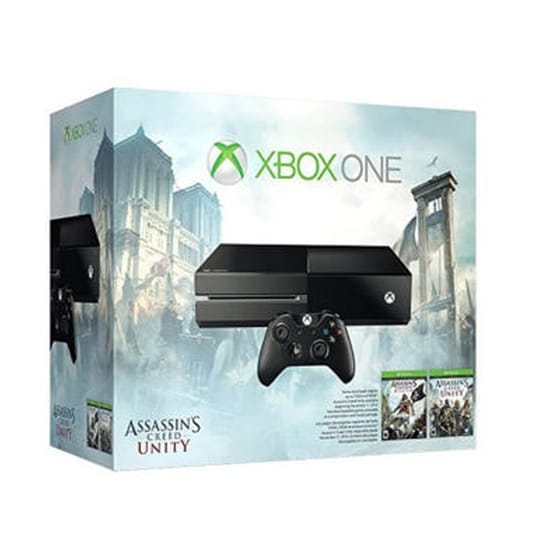 Microsoft Xbox One - 500GB & Assassin's Creed Unity / Black Flag image 0